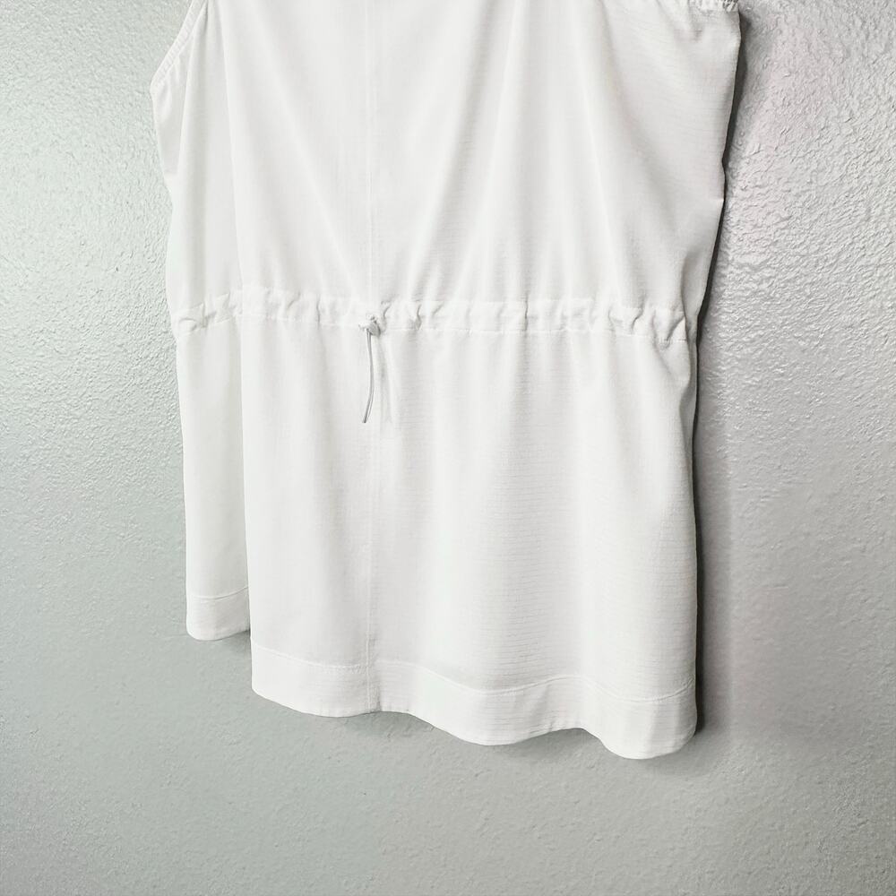 Athleta Boundless Tank bright white adjustable sleeveless women’s size large - Picture 9 of 14